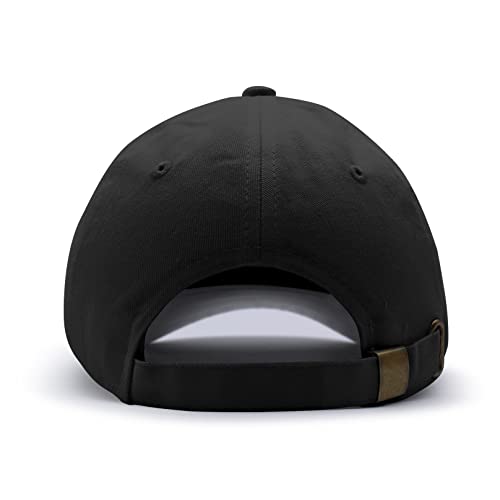 Jpak Turtle Baseball Cap Embroidered Cotton Dad Hat - Zoo Animal Black #TOP3