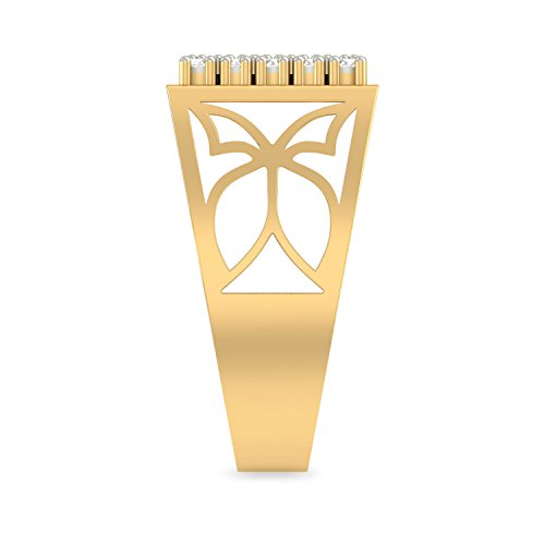 PC Jeweller The Sihaam 18KT Yellow Gold & Diamond Rings - Image 5