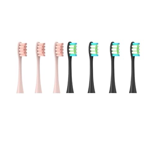 Oclean Flow/X/X PRO/Z1/F1/One/Air 2/SE �u���V�w�b�h�ƌ݊����̂��鉹�g���u���V�^��� 7 ����(3Pink 4Black)