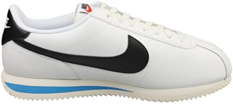 Nike Men's Cortez '23 shoe, White/Black/Light Photo Blue/Sail, 10 | Image 5