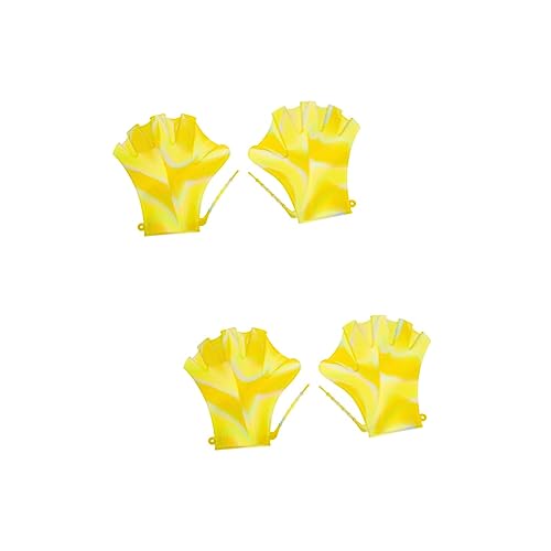Guantes de natación ajustables con resistencia hidrodinámica para entrenamiento