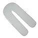 AngQi Pregnancy Pillow Cover Case - U Shaped Pillowcase - Fit 65" x 31" U Shape Pillows - Total Body/Maternity Pillow Replacement Cover - Stretch Jersey Knit Cotton - Gray