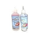 Topping Sauces - Strawberry and Chocolate Fat Free Ice Cream and Dessert 2 Pack Bundle Topping Sauce, Suitable for Vegans/Vegetarians for Cocktails, Popcorn, Pancake,Waffles and Much More, 2X 625ml