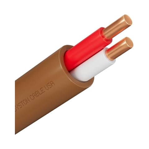 Syston 18/2 Thermostat Doorbell HAVC Heating Control Cable Wire, 100% Solid Copper Conductors CL3R/FT4/CMR Riser-Rated UL/ETL Listed, UV Resistant RoHS for Indoor/Outdoor Low Voltage Applications Use Cover