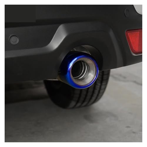 Gorge de queue d'échappement Subaru Forester accessoire auto chrome