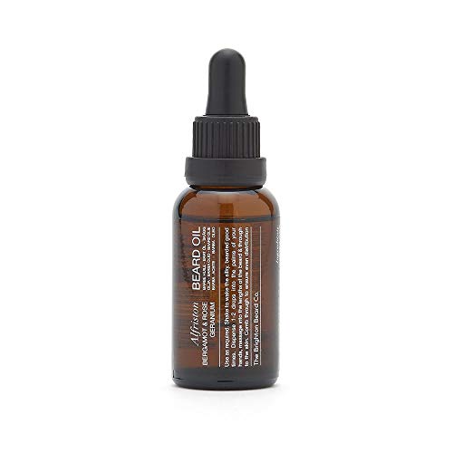 Huile à barbe parfumée Alfriston Bergamot & Rose Geranium pour le soin quotidien 30ml