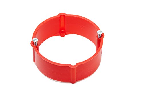 Lot de 25 anneaux d'équilibrage de plâtre de 24 mm de hauteur pour boîtes d'interrupteur Ø 60 mm