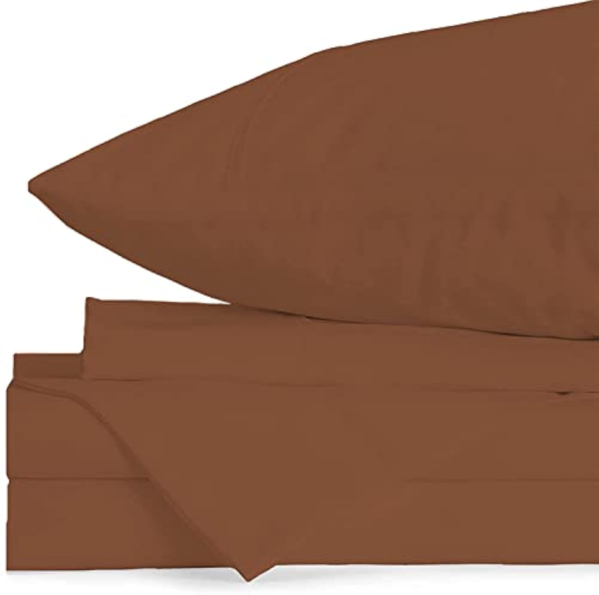 Cooling Egyptian Cotton King Size Bedsheet Set with 2 Pillow Covers
