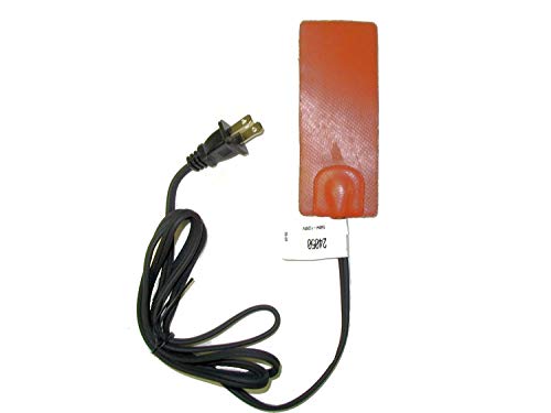 KATS - 24050X Universal 50 Watt 2x 5 Hot Pad Heater for Vehicle Fluids Silicone Cover Red