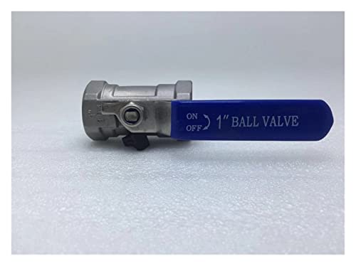 Vanne à bille inox 1 pouce pour rénover les circuits d'eau de la maison