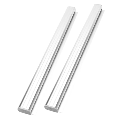 OSALADI Aluminum Receipt Holder Organizer Sturdy Restaurant Order Ticket Holder Slide Check Rack Aluminum Display Rail Kitchen Order