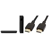 Panasonic SC-HTB254EGK 2.1 Soundbar & Amazon Basics HL-007306 Hochgeschwindigkeits-HDMI-Kabel 2.0, Ethernet, 3D, 4K-Videowiedergabe und ARC, 1.8m, Schwarz