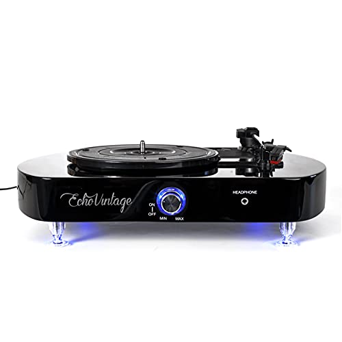 VitrolaToca Discos Luminous Acompanha Disco de Vinil, Iluminação de LED, Saída RCA, 3 Velocidades
