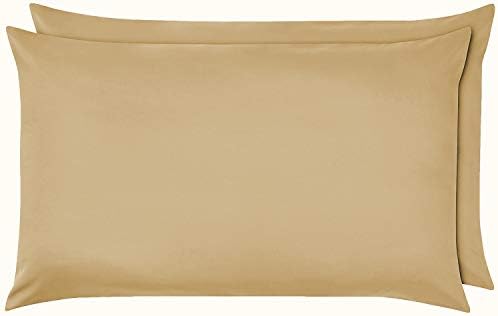 NIYS Luxury Standard Pillowcases Pair (Beige)