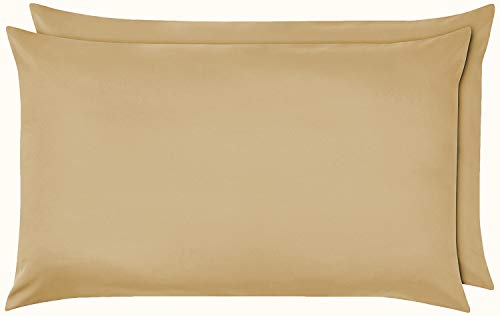 NIYS Luxury Standard Pillowcases Pair (Beige)