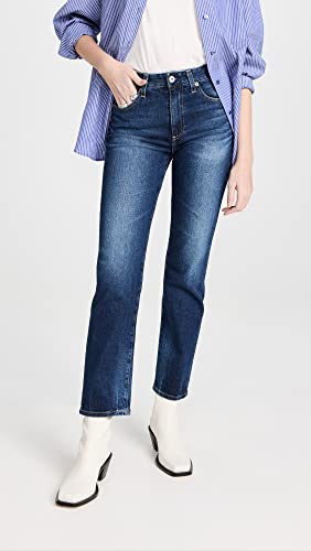 AG Adriano Goldschmied Women's Saige High Rise Straight Leg Jean2