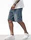 LuminBlaze Baggy Jeans Shorts Herren Loose Fit Vintage Weite Beinform Jorts Y2K Streetwear Hip Hop Casual Denim Shorts