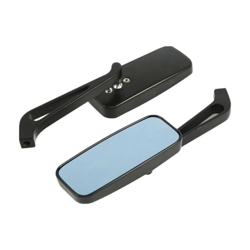 Espejos moto universales azul de 8mm y 10mm compatibles con Suzuki scooter y chopper