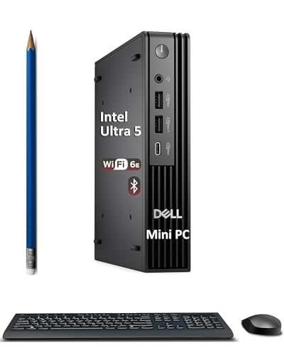 Image of Dell Pro Micro Plus (Next Gen OptiPlex 7020 Plus MFF), Intel 14-Core Ultra 5 235, Mini Business Desktop, QBM1250, 3X DP, IST Computer Customized 16GB /32GB /64GB DDR5 RAM, 512GB /1TB /2TB SSD, Win 11 Pro