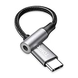 TOMPOL イヤホンジャック 変換 タイプc 3.5mm 変換 タイプc DAC搭載 24bit/96KHz対応 高耐久ケーブル 音量調節/通話/音楽対応 Phone16/16Pro/15/15 Pro/Android/Type Cなど機器に適用 image
