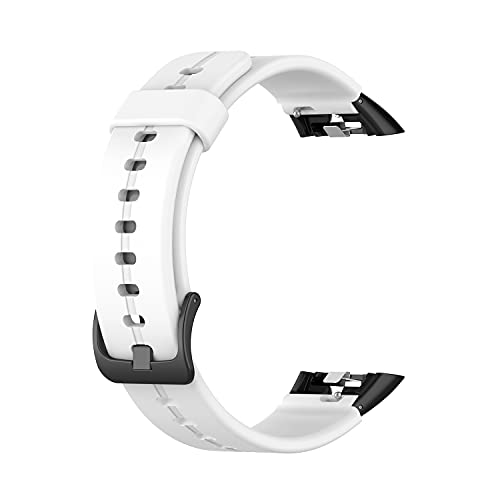 Bracelet de rechange Huawei Band 6 blanc premium