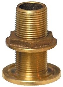 Boating Accessories New Bronze Thru-Hull Fittings groco Th-1250-w 1 1/4