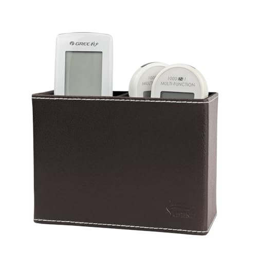 Image of Pen Pencil Holder Cup Container PU Leather Desk Organizer Stand Decor Brush Scissor Holder Decoration Office Desk Home School