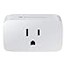 SAMSUNG SmartThings Wi-Fi Plug In Outlet for Smart Home Control Connected Devices, Monitor Energy Usage, Operate with Voice Commands, No Hub Required, White