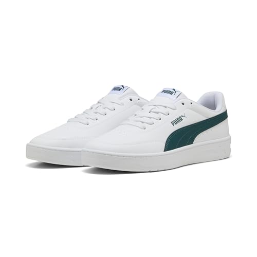 PUMA Unisex Court Clean Classic Sneaker, Weiã, 40.5 EU