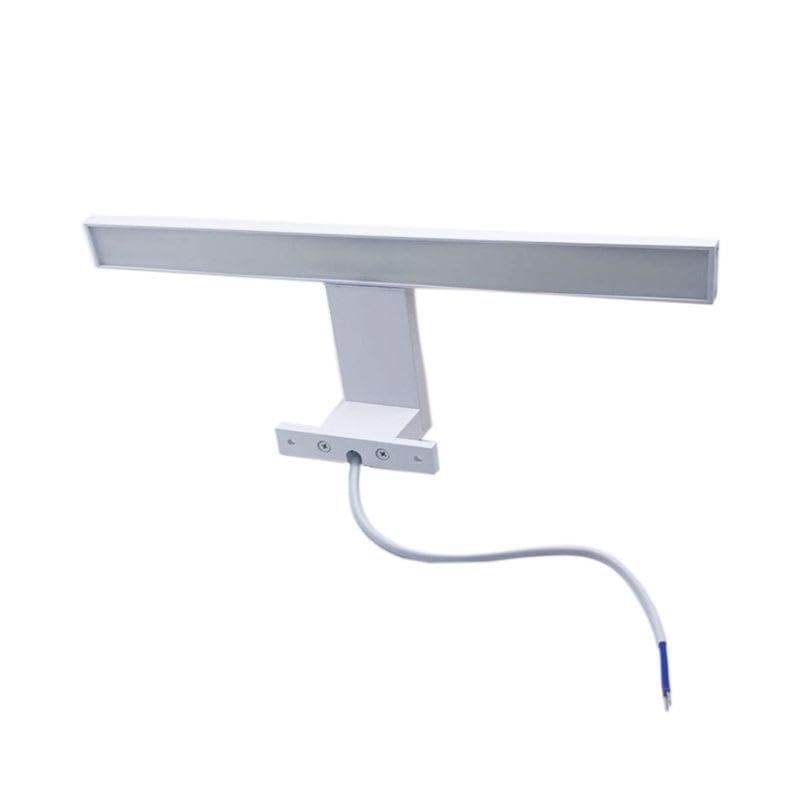 Silamp - Aplique de pared para cuarto de baño blanco, 6 W, IP44, 6000 K, 8000 K, color blanco frío