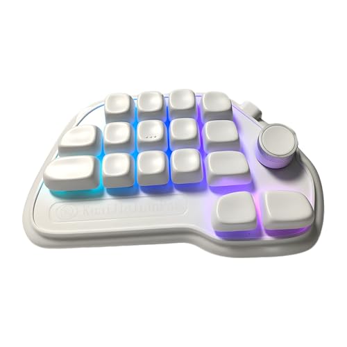 vO\ȗL@Bnumpad 17 Hot Swappable USBԍpbhRGBSobNCgPBTS KeyCaps Laptop PC Linear Switch Mechanical Numpad