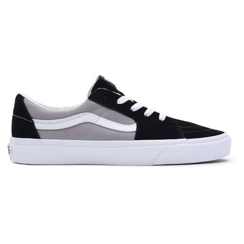Vans Vans - Unisex Sk8-Low Shoes, Color Black/Drizzle, Size: 7 D(M) US Mens / 8.5 B(M) US Womens
