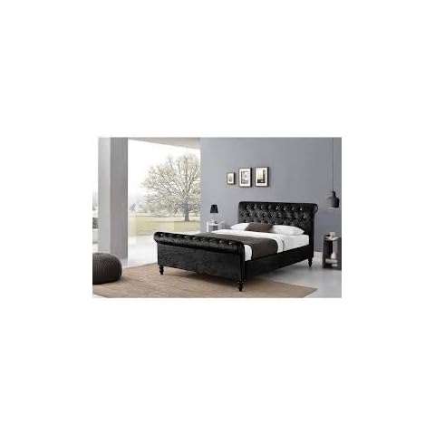 CHESTERFIELD CASTELLO Classy Modern Double Bed Frame Cover