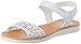 Price comparison product image Pablosky Girls Open Toe Sandals, White (Blanco 462900), 11.5 UK