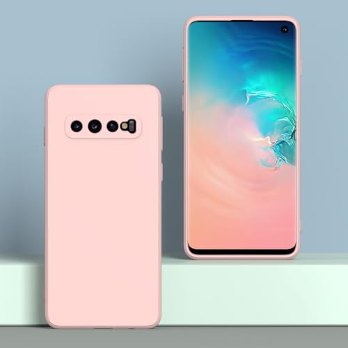 Image of for Samsung Galaxy S10 Plus Case Pink, Scratch Resistant with Soft Touch, Slim Thin Phone Cover for Samsung Galaxy S10 Plus