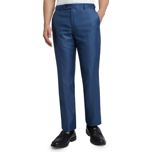 Park Avenue Men's Regular Fit Mid Rise Solid Pattern Poly Viscose...
