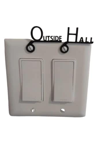 Amazon.com: INDIVIDUAL Light Switch Labels – Custom Marker Tags for ...