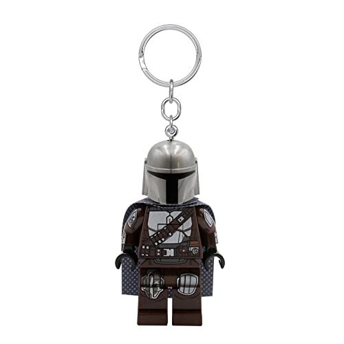 Lego Star Wars Mandalorian Saison 2 Lampe de Poche Porte-clés, 8 cm Hauteur