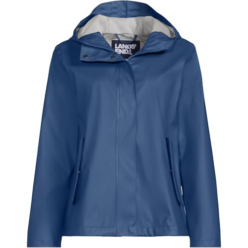 Lands' End Women's Squall Waterproof Rain Slicker Jacket3