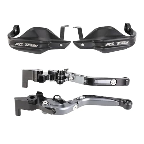 Leviers de frein pliables QJMOTO Fort 350 GT extensibles guidon moto protège-mains
