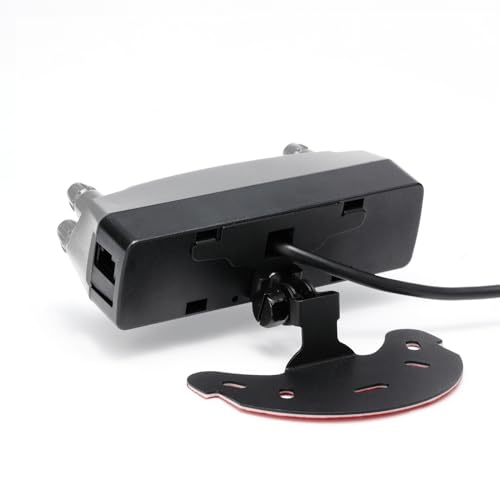 Radioddity DB50-K para rutas 4x4 con panel desmontable integrado en el salpicadero 5