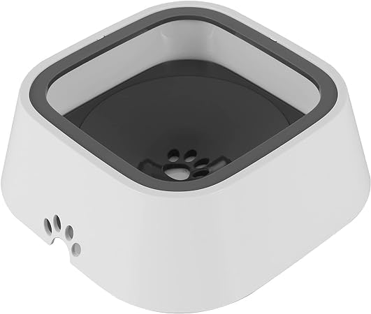 VLTUJA Dog Water Bowl Large Capacity Cat Water Bowl No Spill Dog Bowl with Eco-Friendly Material Slow Water Feeder Pet Water Dispenser Vehicle Carried Travel Water Bowl for Dogs, Cats & Pets(Grey) (B0CRR4GZVS) Amazon Price History, Amazon Price Tracker