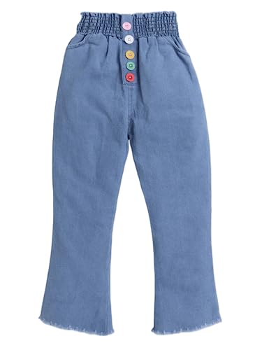 Image of DKGF Girls's Denim Palazzo