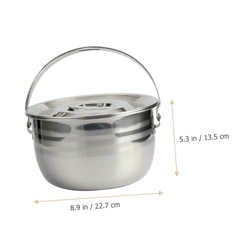 Casserole de camping grosse capacité pour repas de famille nomade - 4