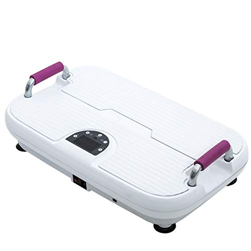 YQZ Fitness Vibration Plattform, Handlauf Vibration Gewichtsverlust Fitnessgeräte, Heim Gewichtsverlust Maschine, maximale Belastung 120 kg Cover