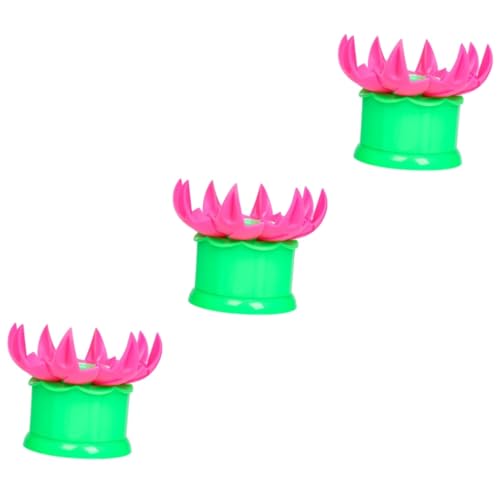 STOBAZA 3pcs Stuffed Buns Mold Manual Kitchen Tool for Making Steamed Buns and Dumplings Plastic Pastry Maker for Home Use Colors