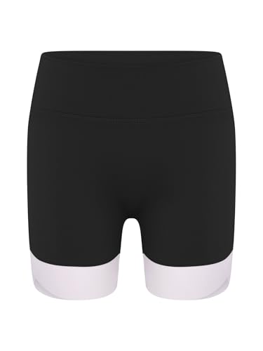 Kids Girls Cycling Shorts Stretchy PE Dance Shorts Workout Yoga Short Sport Leggings Hot Pants3