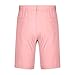Kids Lightweight Linen Bermuda Shorts Loose Elastic Waist Casual Summer Knee Length Shorts with Pockets for 5-15 Years
