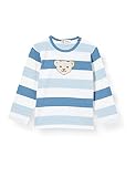Steiff Jungen Langarm Baby-und Kleinkind T-Shirt-Satz, Coronet Blue, 50