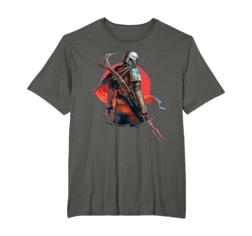 Star Wars The Mandalorian Battle Ready Bounty Hunter T-Shirt